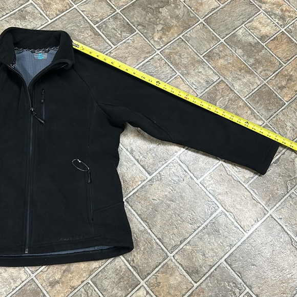WindRiver Heavyweight Fleece BNWT Full Zip, Side and Chest Zip Pockets Black - Picture 8 of 11